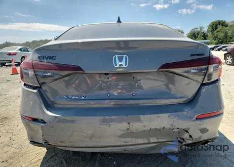 2026 Honda Civic Sport from USA, damaged, VIN 2HGFE2F51TH508618